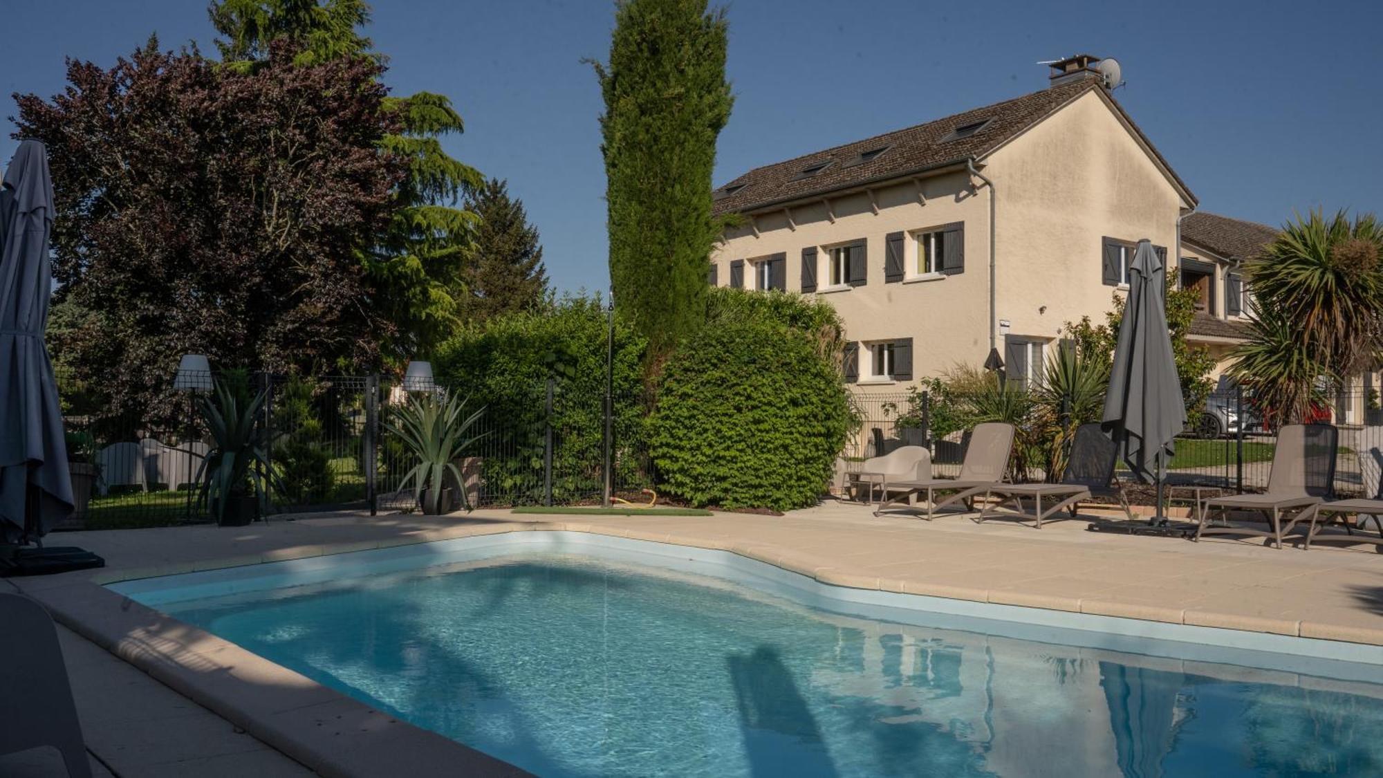 Hotel Parc Adelie - Logis Hotels Montagny-lès-Beaune Esterno foto