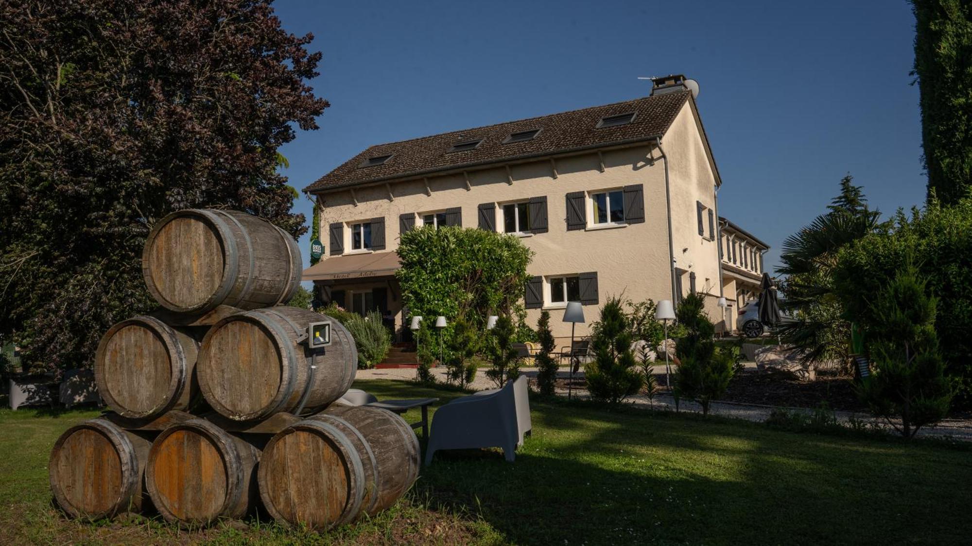 Hotel Parc Adelie - Logis Hotels Montagny-lès-Beaune Esterno foto